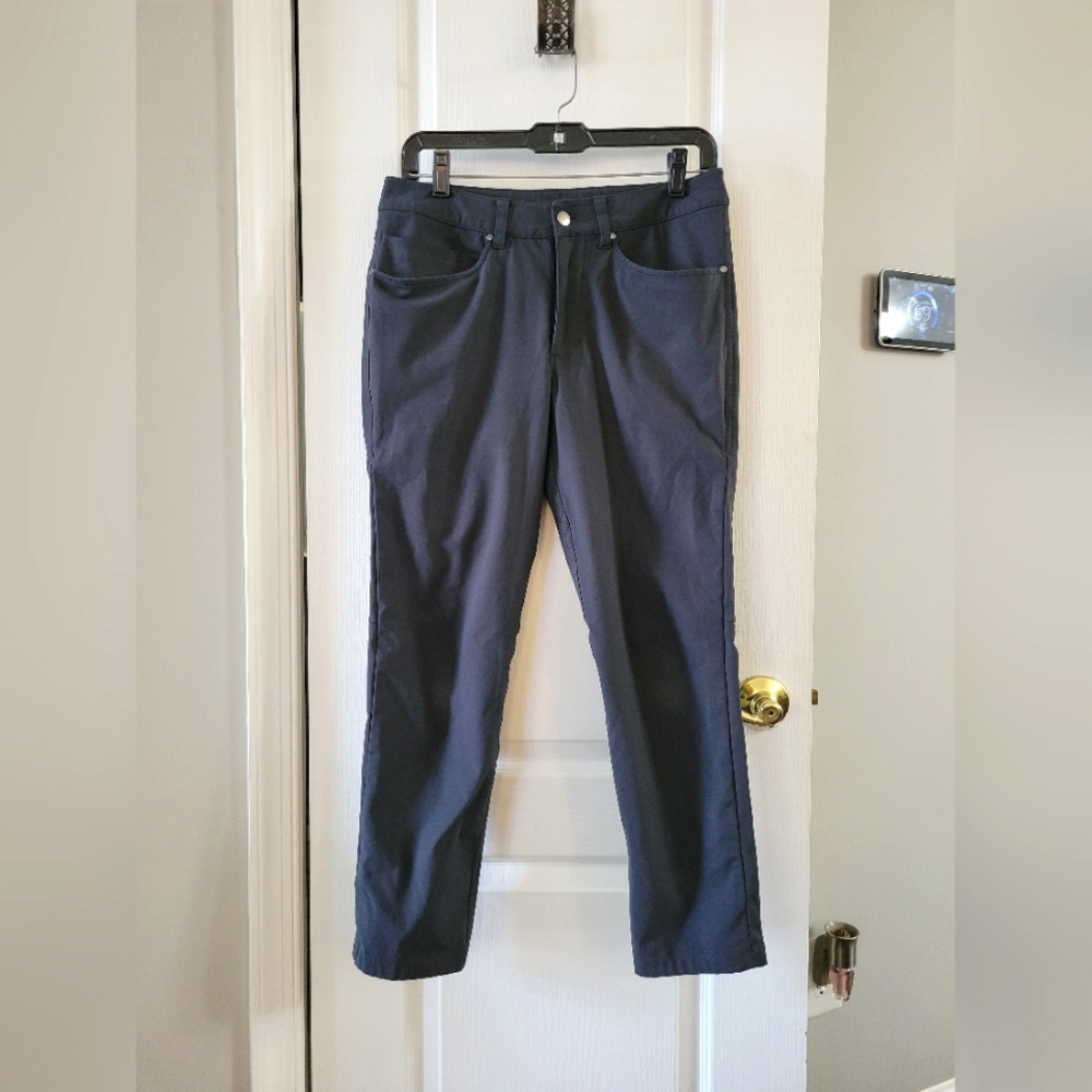 Lululemon Men's ABC Slim Fit Pants Warpstreme Obsidian Size 29 Waist